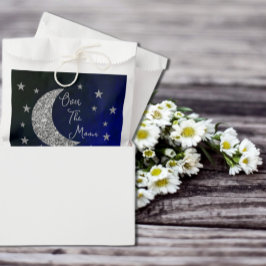 Bolsa De Papel Over The Moon Baby Shower