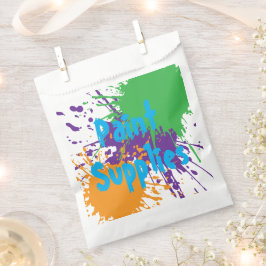 Bolsa De Papel Painting Party Kids Birthday Paint Supplies