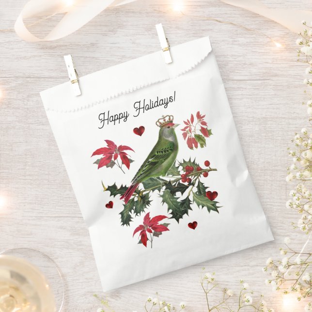 Bolsa De Papel Pájaro Rey (Cortado)