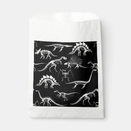 Bolsa De Papel paleontología halloween dinosaurios fósiles
