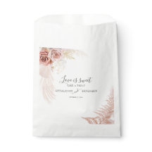 Pampas Boda de escritura de palma del desierto de