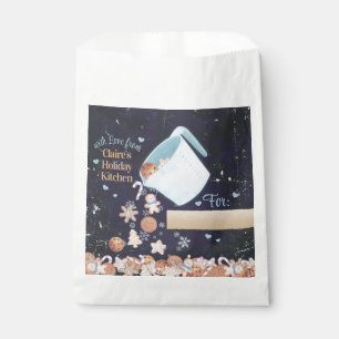 Bolsa De Papel Panadería de Navidades galletitas personalizadas