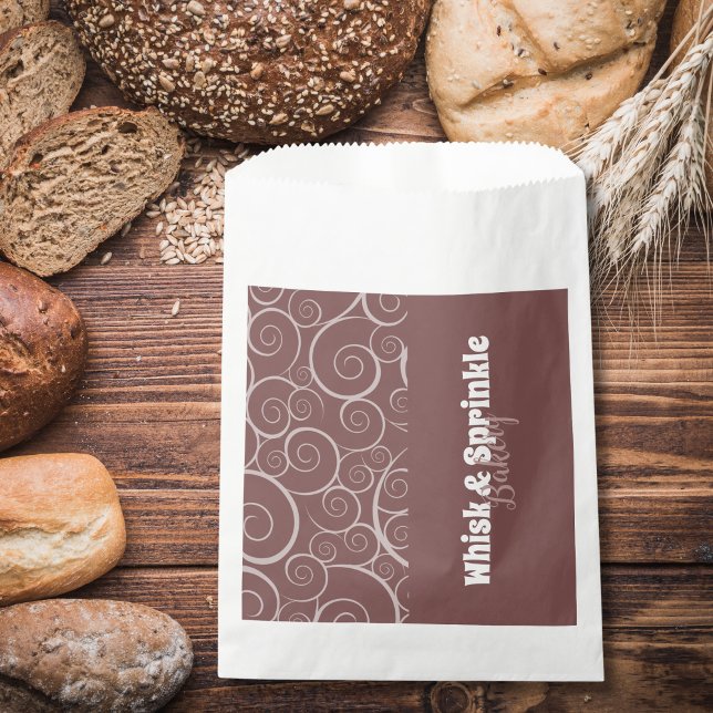 Bolsa De Papel Panadería Dulce Tortas Personalizadas Chocolates P (Subido por el creador)