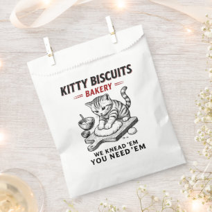 Bolsa De Papel Panadería Kitty Biscuits