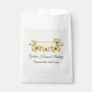 Bolsa De Papel Panadería Rústica Golden Harvest
