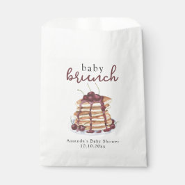 Bolsa De Papel Pancakes Sweet Cherry Baby Shower