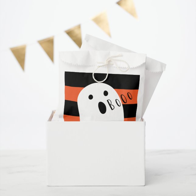 Bolsa De Papel Papel de fantasma para bebé de Halloween (Fiesta)