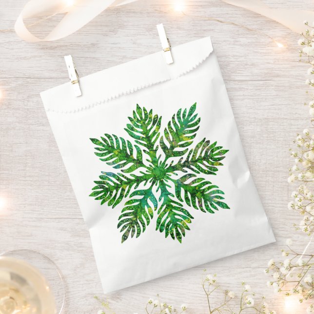 Bolsa De Papel Papel hawaiano de quilt Lauae (Cortado)