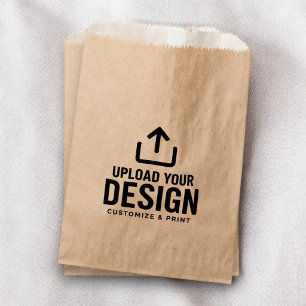 Bolsa De Papel Papel Kraft Personalizado con Marca de Empresa