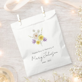 Bolsa De Papel Paquete de Semillas de Flor Silvestre Simple Funer