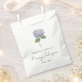 Bolsa De Papel Paquete de semillas de Hortensia Simple Funeral