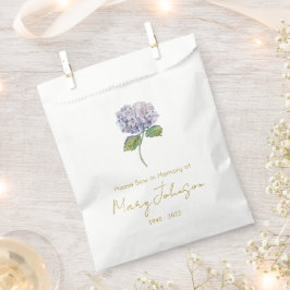 Bolsa De Papel Paquete de semillas de Hortensia Simple Funeral