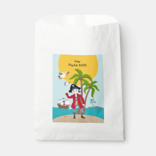 Bolsa de papel para la fiesta de los piratas