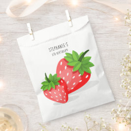Bolsa De Papel Parche de fresa