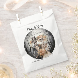 Bolsa De Papel Pareja Esquelética Gracias