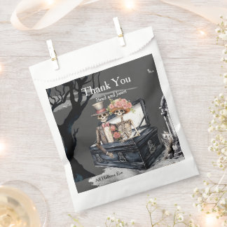 Bolsa De Papel Pareja Esquelética Gracias