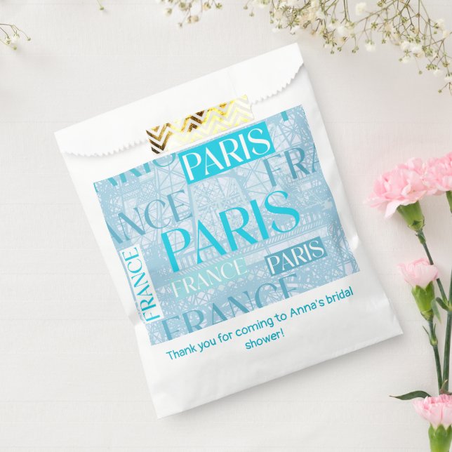 Bolsa De Papel París  (Sellado)