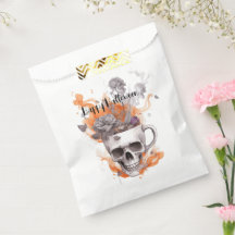 paro de cráneo floral