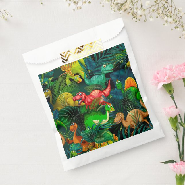 Bolsa De Papel Parque Dinosaur (Sellado)