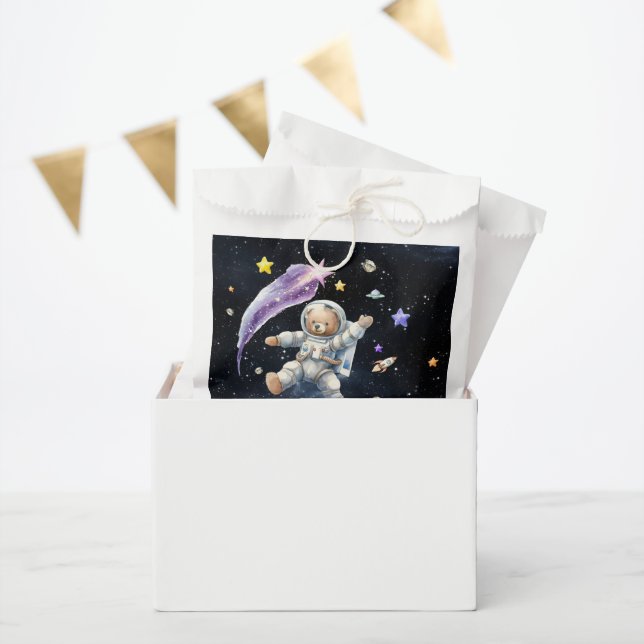 Bolsa De Papel Partido astronauta galáctico a favor de la bolsa (Fiesta)