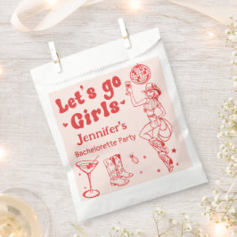 Bolsa De Papel Partido Bachelorette Bachelorette de Rodeo Rosa