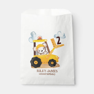 Bolsa De Papel Partido de Cumpleaños de la Construcción