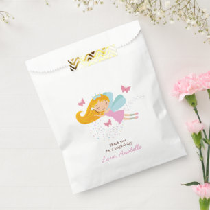 Bolsa De Papel Partido de cumpleaños de la princesa de hadas má