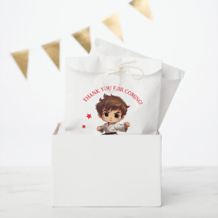 Bolsa De Papel Partido de Cumpleaños de las Artes Marciales de Ka