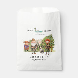 Bolsa De Papel Partido de Cumpleaños Temático de Escocia