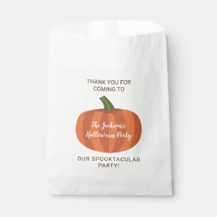 Bolsa De Papel Partido de Halloween Cumpkin Spooktacular