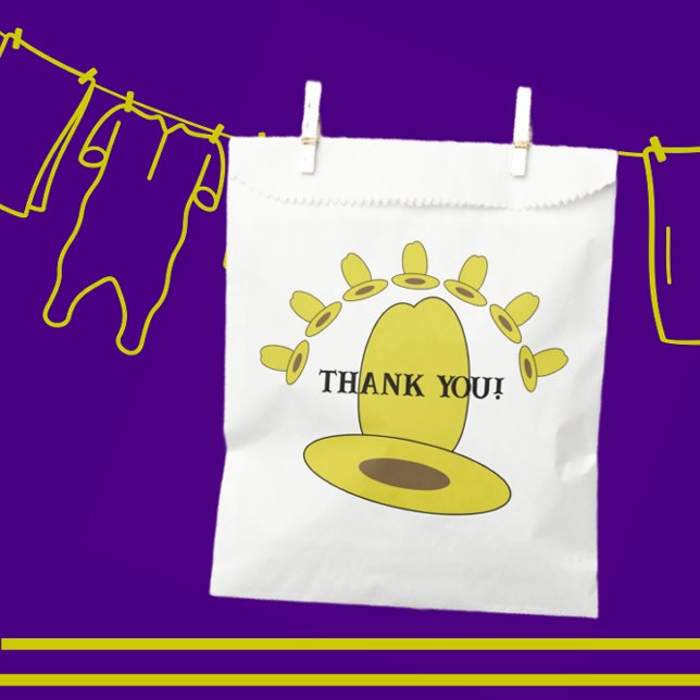 Bolsa De Papel Partido del Cumpleaños del Gorra Vaquero (Subido por el creador)