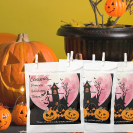 Bolsa De Papel Partido Halloween de la Calabaza Infantil