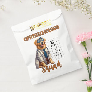 Bolsa De Papel Pasta y visión Escuadrón de Oftalmología Animal