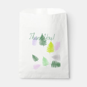 Bolsa De Papel Pastel Colours Lucky Fern