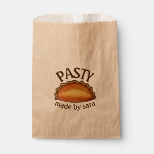 Bolsa De Papel Pastel de Carne Casero Pastel Británico Horneado H