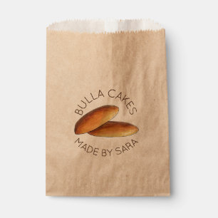 Bolsa De Papel Pastel Jamaiquino De Bulla Casero Preparado Por