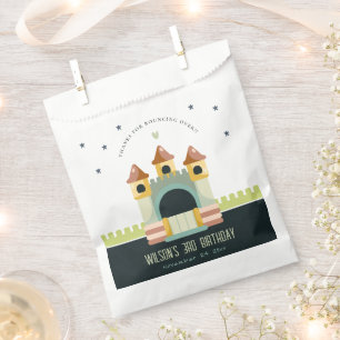 Bolsa De Papel Pastel Jumping Castle Saltar y Jugar Niños Cumplea