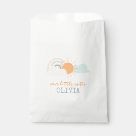 Bolsa De Papel Pastel Minimal Baby Shower