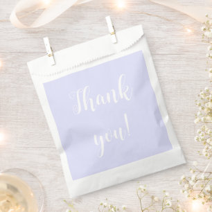 Bolsa De Papel Pastel Periwinkle Purple