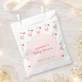 Bolsa De Papel Pastel SCariño Arch Valentines Baby Shower