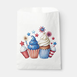 Bolsa De Papel Pasteles patrióticos