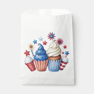 Bolsa De Papel Pasteles patrióticos