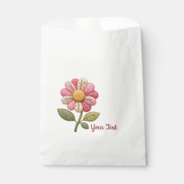 Bolsa De Papel Patchwork Blume im Landhausstil