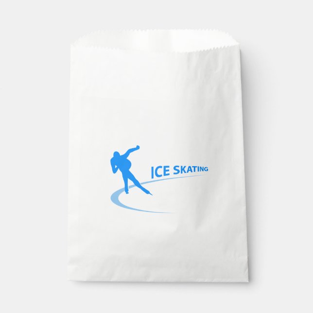 Bolsa De Papel Patinaje sobre hielo (Anverso)