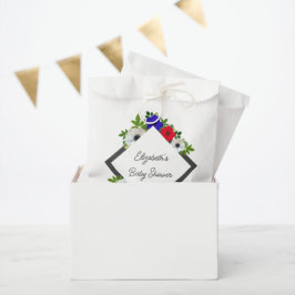 Bolsa De Papel Patriotic Panda Anemone Baby Shower