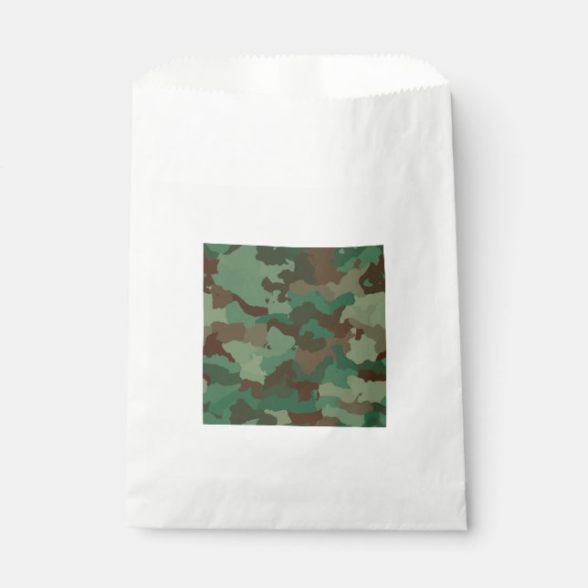 Bolsa De Papel Patrón de camuflaje militar (Fuerzas Armadas) (Anverso)