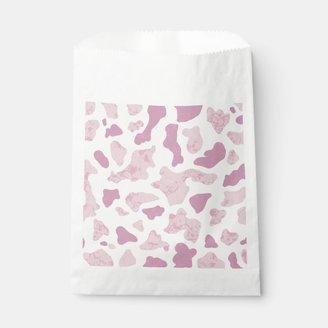 Bolsa De Papel Patrón de impresión de vaca (Anverso)