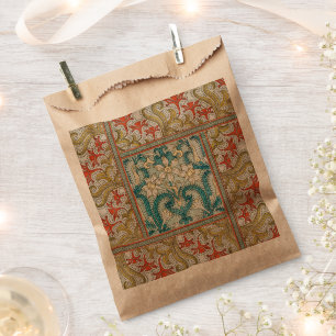 Bolsa De Papel Patrón de Narciso Art Nouveau Antiguo Verneuil