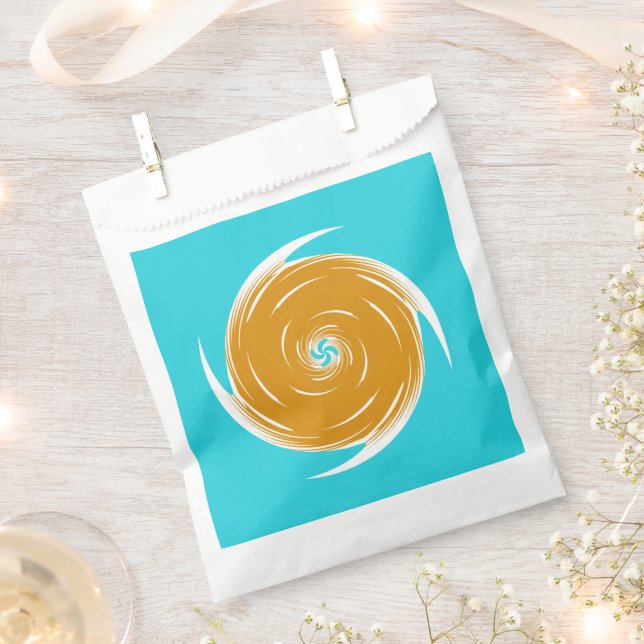Bolsa De Papel Patrón Twirl Suroeste (Cortado)
