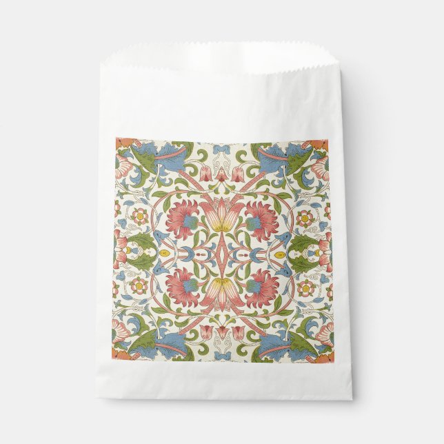 Bolsa De Papel Patrones florales de William Morris Loddon Blossom (Anverso)